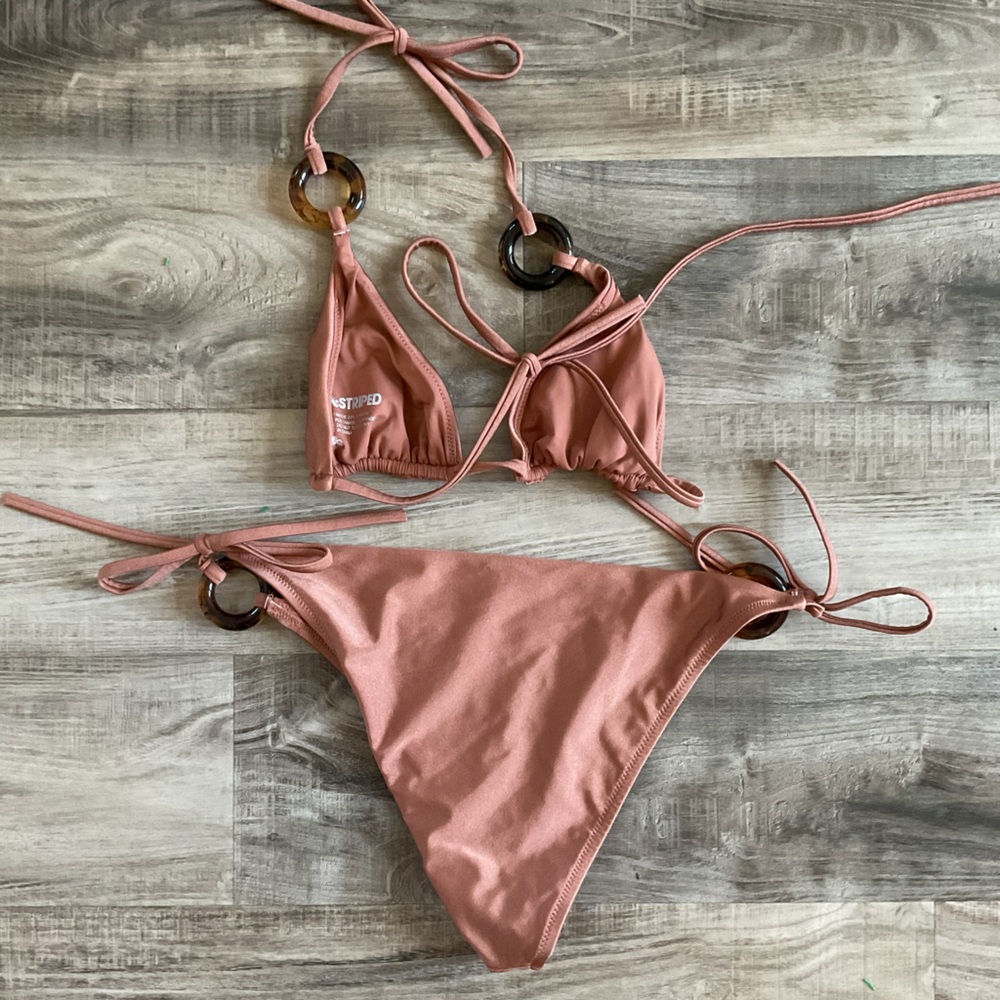 Solid & Striped The Iris Ring Bikini Women's Brow… - image 4